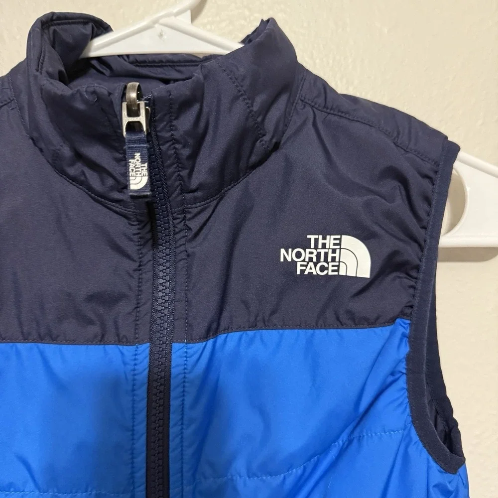 The North Face Reactor Puffer Vest Blue Size Small Youth 7/8 Mix‎ n Match